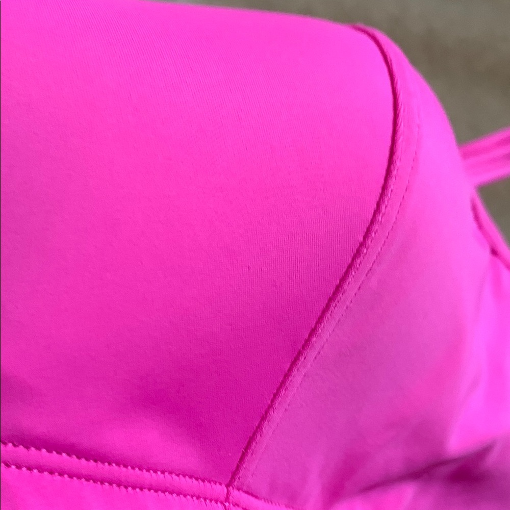 Joe Fresh Bright Pink Sports Bra - Picture 7 of 8
